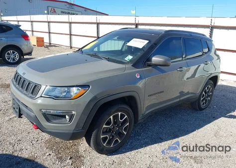 2020 Jeep Compass Trailhawk 4X4 из США, поврежденный, VIN 3C4NJDDB7LT163466
